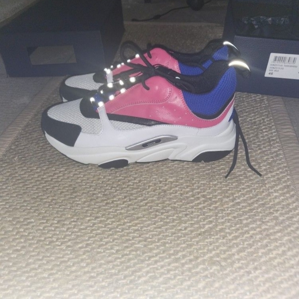 Dior b22 hommes hot pink/blue